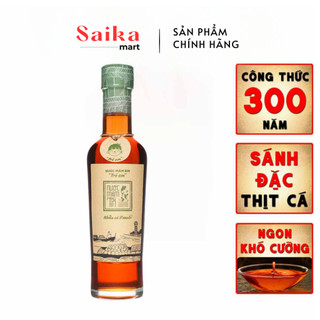 Nước mắm Tĩn Trẻ Em Cho Bé Ăn Dặm độ đạm 42N chai thủy tinh 250ml rin nguyên chất cá cơm than
