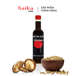 Nước tương cao cấp lên men tự nhiên từ đậu nành và nấm ngọt Shiitake, chai nhựa 525ml Làng Chài Xưa