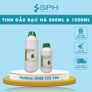 Bình 1 lít Tinh dầu bạc hà Sala Oil