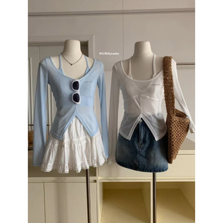 [PORO Clothing] 8092 set áo cổ yếm