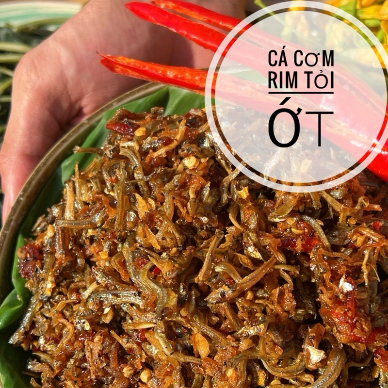 500g Cá Cơm Rim Tỏi Ớt 🌶️ 🌶️