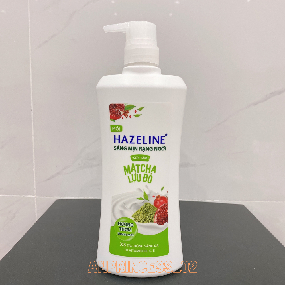Sữa Tắm Hazeline Matcha Lựu Đỏ 670g
