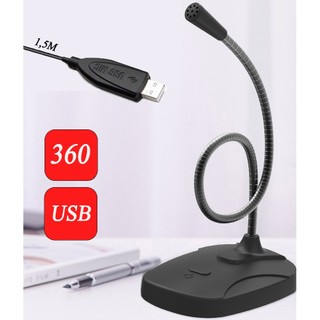 Micro cổng USB để bàn ghi âm giọng nói, trò chuyện trực tuyến, hội nghị, trò chơi, phát sóng trực tiếp, máy tính, laptop