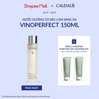 Nước dưỡng cô đặc làm sáng da Caudalie Vinoperfect Concentrated Brightening Glycolic Essence 150ml