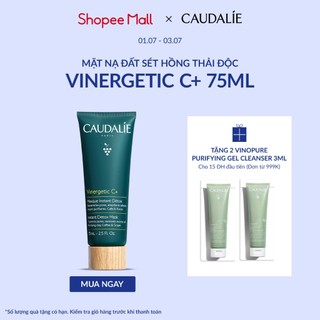 Mặt nạ thải độc Caudalie Vinergetic C+ Instant Detox Mask 75ml