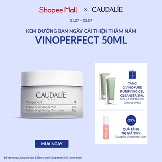 Kem dưỡng ngừa thâm nám, làm sáng da và chống lão hoá Caudalie Vinoperfect 55ml - Thương hiệu mỹ phẩm cao cấp từ Pháp
