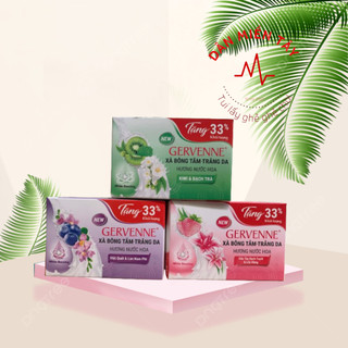 Xà bông cục Gervenne 120g (tăng thêm 33%) mẫu mới.