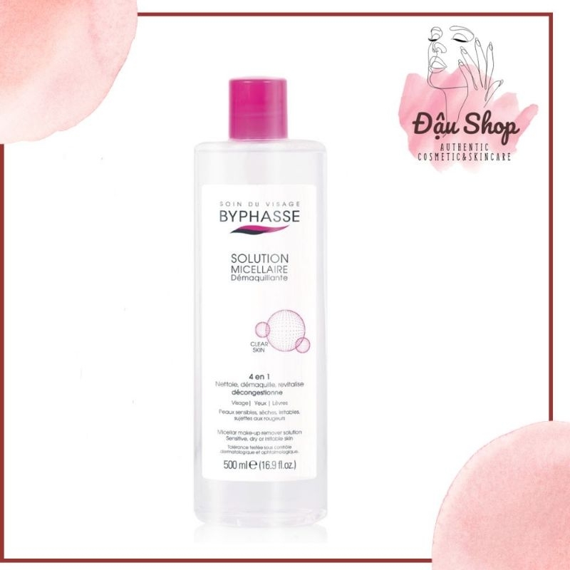[NHẬP KHẨU] Nước tẩy trang BYPHASSE SOLUTION MICELLAIRE