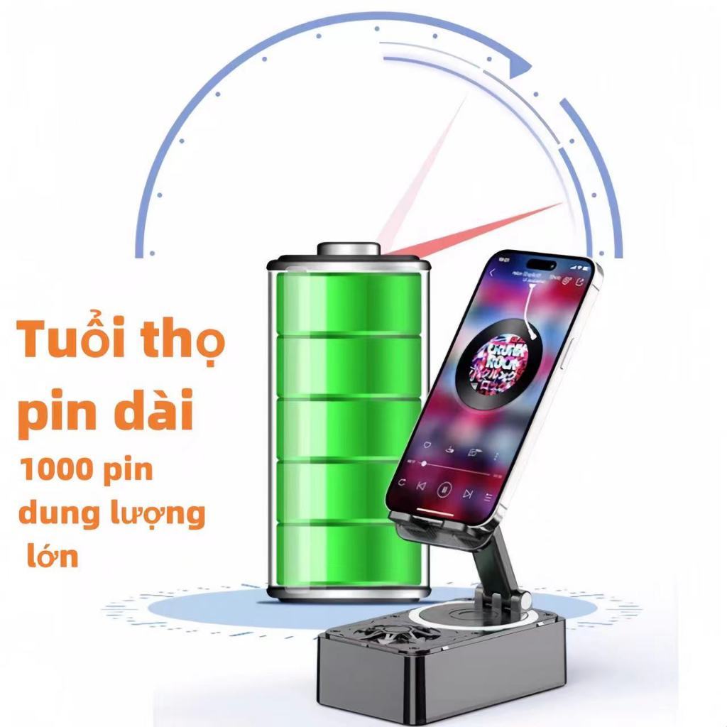 Loa Bluetooth đa chức năng 3 trong 1, sạc dự phòng,giá đỡ điện thoại, karaoke có micrô,có đế chống trầy xước chống trượt | BigBuy360 - bigbuy360.vn
