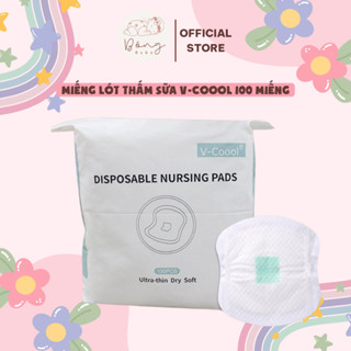 Miếng lót thấm sữa Vcoool cao cấp 100 Miếng