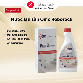 Nước lau sàn chuyên dụng omo dành cho robot hút bụi lau nhà roborock dung tích 480ml | roborock authorized store