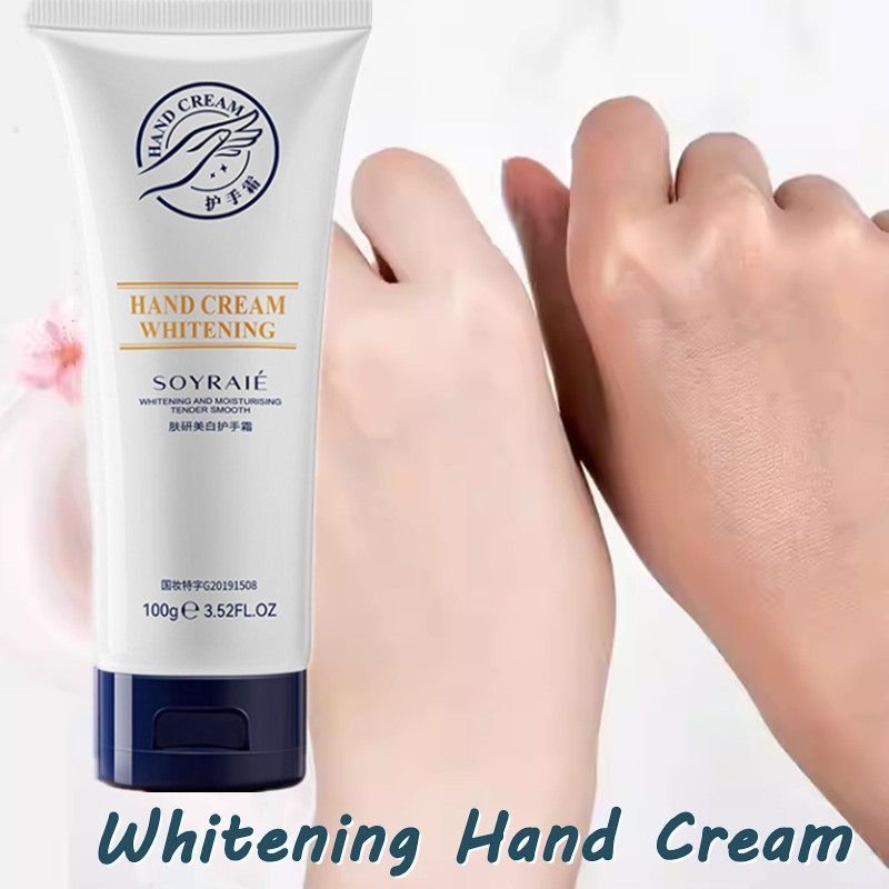 Kem Dưỡng Da Tay Chuyên Sâu SOYRAIÉ - Kem Da Tay SOYRAIÉ Dưỡng Da Tay Mềm Mịn Tuyệt Vời, Trắng Sáng Tự Nhiên 100g
