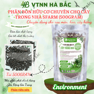 Phân bón hữu cơ chuyên dùng cho cây trong nhà SFARM (túi 500gram)