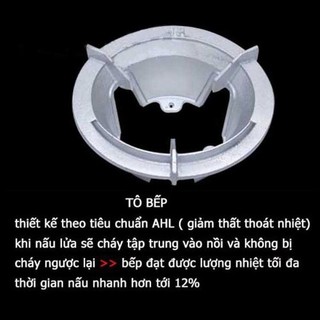 Bếp ga công nghiệp 3N + van dây