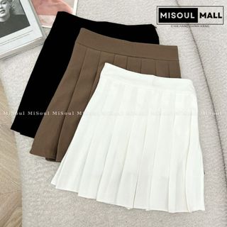 Chân Váy Tennis MiSoul Mall Xếp Ly MiSoul Mall, Quần Váy Dáng Chữ A Ngắn Có Quần Bảo Hộ Lót Trong Bigsize 119