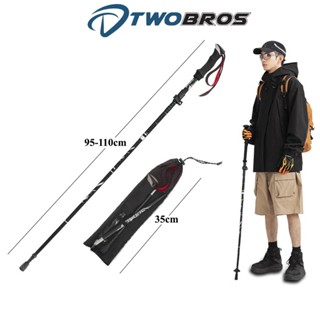 Gậy Leo Núi Hợp Kim Nhôm, siêu nhẹ 230g, gấp gọn 30cm tiện lợi đem theo đi dã ngoại, trekking, phượt