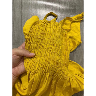 [Xả] Đầm maxi 2hand vải lanh đũi M3