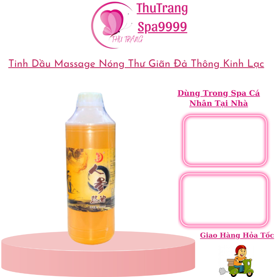 Tinh Dầu Ngải Cứu Già Massage 1000ml | Dầu Vai Gáy Massage Thư Giãn Body Dưỡng Sinh