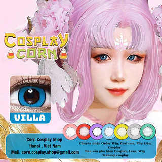 Lens villa cosplay - kính áp tròng hóa trang cosplay nhiều màu và độ cận