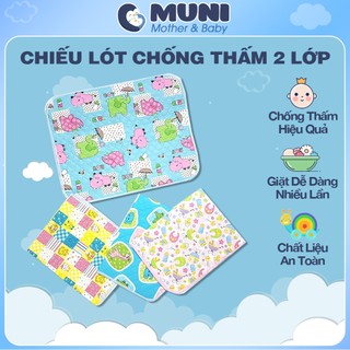 Chiếu Lót Chống Thấm Cho Bé Sơ Sinh Thay Bỉm, Miếng Lót Nhựa, Vệ Sinh, Đặt Bé Sau Tắm, Thay Tã Trẻ Em