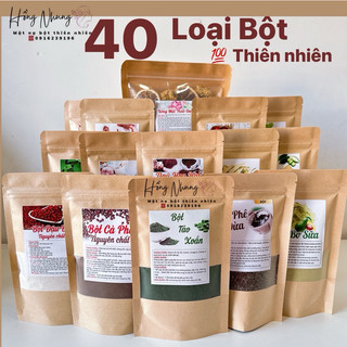 Hơn 40 loại Bột thiên nhiên Handmade nguyên chất