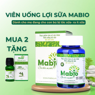 Viên uống lợi sữa Mabio,hỗ trợ giúp lợi sữa,tăng lượng sữa,chất lượng sữa,Cam Kết Chính Hãng - Goo