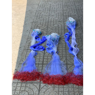 90-100m lưới 3 màng chân đỏ chì nặng đánh chìm cước 0.14-0.20 cao 1m2 1m5 2m