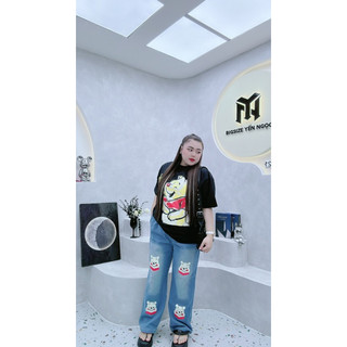 𝐒𝐞𝐭 𝐉𝐞𝐚𝐧 𝐃𝐚̀𝐢 𝐆𝐚̂́𝐮 𝐏𝐨𝐨𝐡 (𝐒𝟏𝟕𝟓 ) Bigsize Yến Ngọc