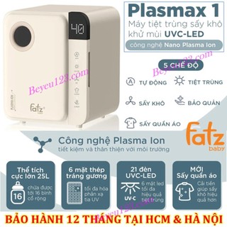 Máy tiệt trùng sấy khô UVC-LED công nghệ Nano Plasma Ion 5 Chế độ Fatzbaby PLASMAX 1 - FB4725ZH, Fatz SUPER 2 - FB4706SL