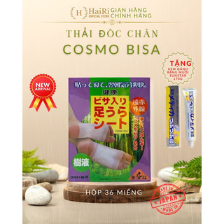 Miếng dán thải độc chân cosmo bisa nhật bản-36 miếng