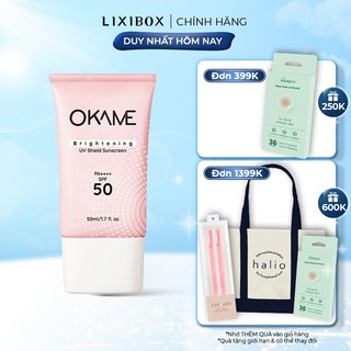 Kem Chống Nắng Okame Brightening UV Shield Sunscreen SPF 50 PA++++ 50ml