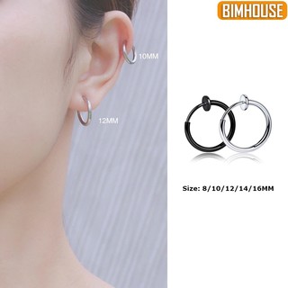 Khuyên tai tròn BIMHOUSE, bông tai nam nữ kẹp vành tai không cần bấm lỗ GD2 (2 chiếc)