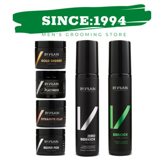 [Full Line] Sáp vuốt tóc By Vilain Gold Digger , Silver Fox , Dynamite Clay, Sidekick, Sidekick Zero