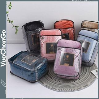 Chăn lông thỏ Blanket siêu ấm siêu nhẹ cao cấp phân phổi bởi VuaChanGa