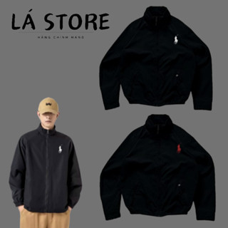 Áo khoác dù Ralph Lauren logo con ngựa thêu sắc nét , hàng chuẩn chính hãng cao cấp , 2 lớp dày dặn LÁ STORE