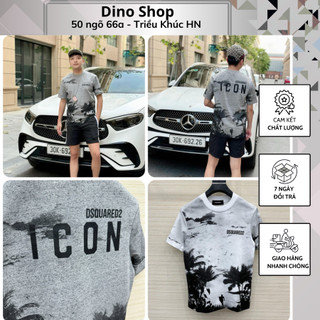 Áo Phông D.S.Q In Hình Phong Cảnh Siêu Mới Lạ - Áo Phông ICON Phong Cách Cực Chất