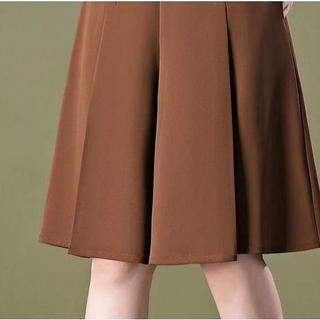 Quần ống rộng nữ vải lụa mango LỬNG thời trang[GV]