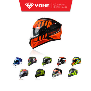 Mũ bảo hiểm fullface YOHE 981 2 kính Nhiều Màu Lựa Chọn