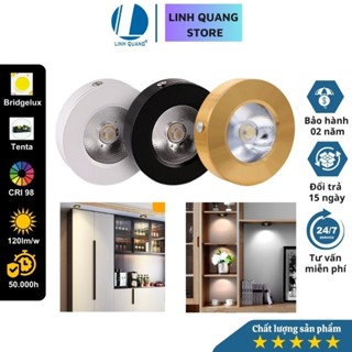 Đèn Led ốp nổi tủ sách, tủ bếp, kệ trưng bày,... 5w COB cao cấp