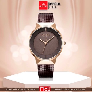 Julius Offiical | đồng hồ nam Julius JA-1104 dây thép