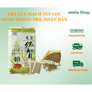 Trà lúa mạch túi lọc nhật bản skk sanei kosan 400g