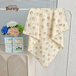 Khăn tắm cho bé cao cấp Mingo Bunny xô Muslin Organic 4 lớp sợi tre đa năng làm khăn tắm, khăn quấn ủ, chăn mỏng