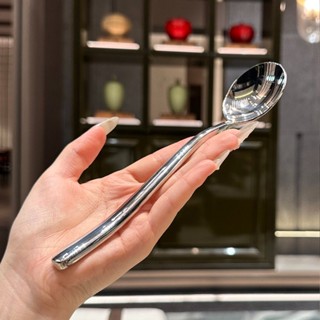 Muỗng inox cán cong RK43