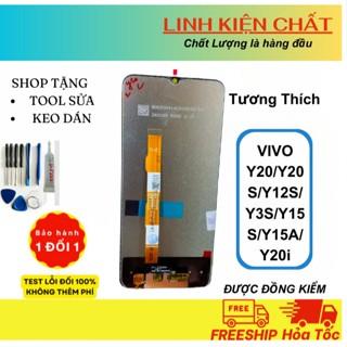 Màn Hình Vivo Y20/Y20S/Y12S/Y3S/Y15S/Y15A/Y20i Zin New/ Zin chuẩn (Tặng keo dán và bộ sửa)