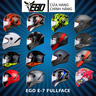 Mũ bảo hiểm fulfface EGO E7 đỏ
