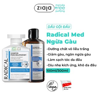 Dầu Gội Ngừa Gầu - Radical Med Anti-dandruff Shampoo 100ml