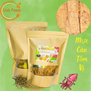 Khô Mực Cán Tẩm Vị - Mẫu Túi Zip Kraft