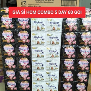 (Giá Sỉ HCM) ComBo 5 Dây 60 Gói Nước Xả Vải Hygiene Thái Lan Expert Care Đậm Đặc Dung Tích 20ml