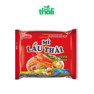 Thùng 30 gói mì Lẩu Thái Tôm 80g