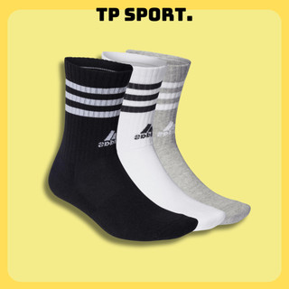 Bộ 3 đôi tất thể thao adidas chính hãng size M (39 - 42) - IC1323